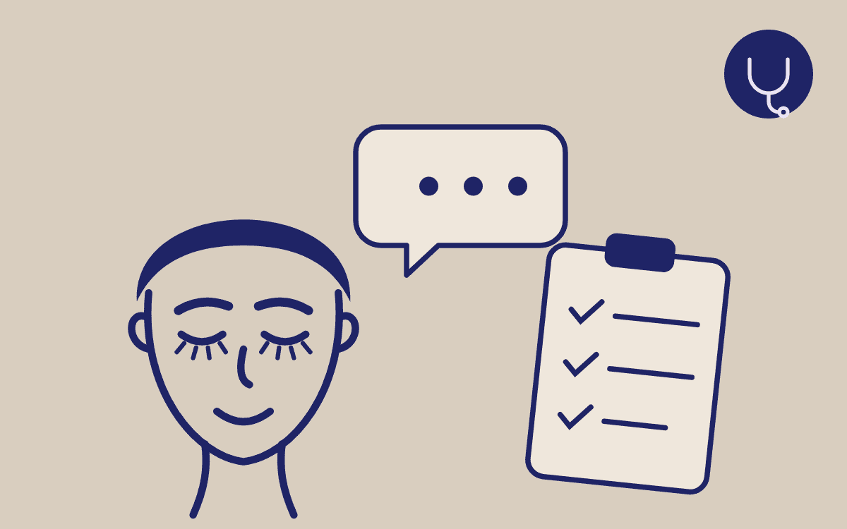 Doctor consultation before XTherma treatment