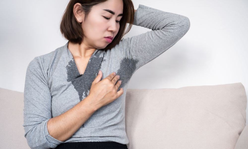 Excessive sweating image